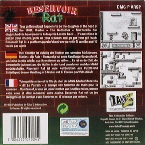 Reservoir Rat box back
