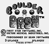 Boulder Dash screenshot