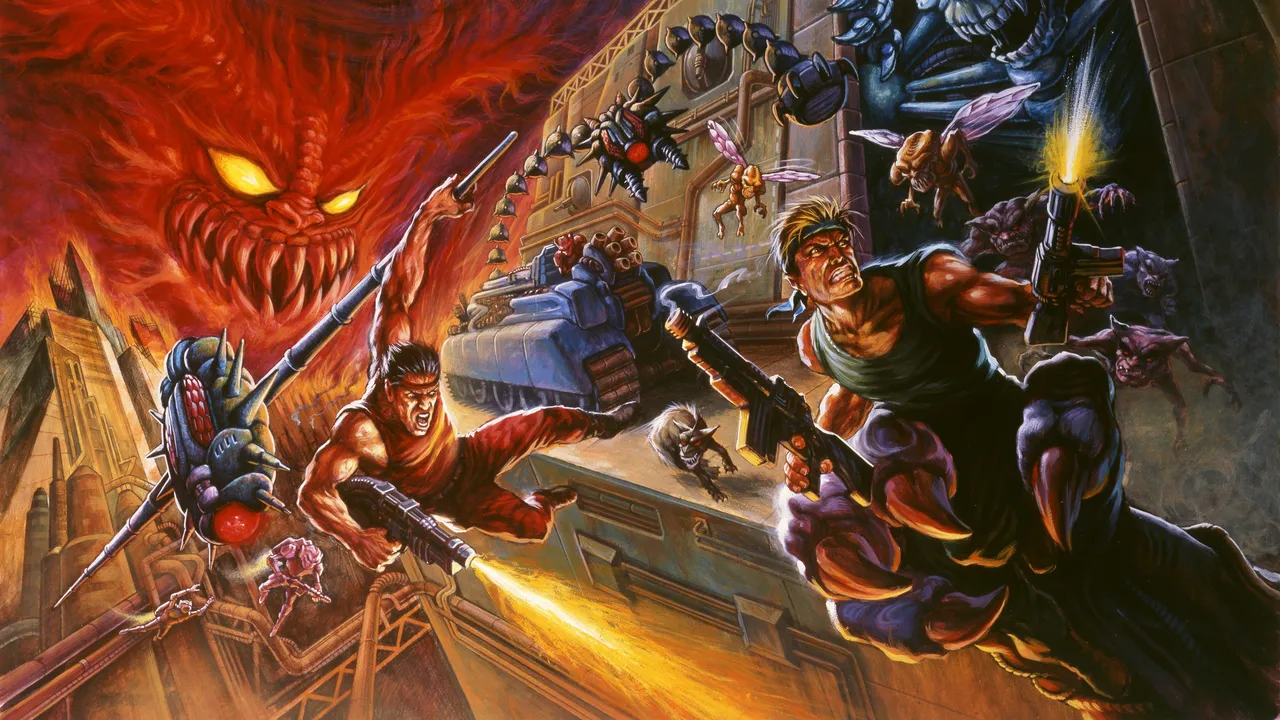 Backdrop artwork for Contra: The Alien Wars