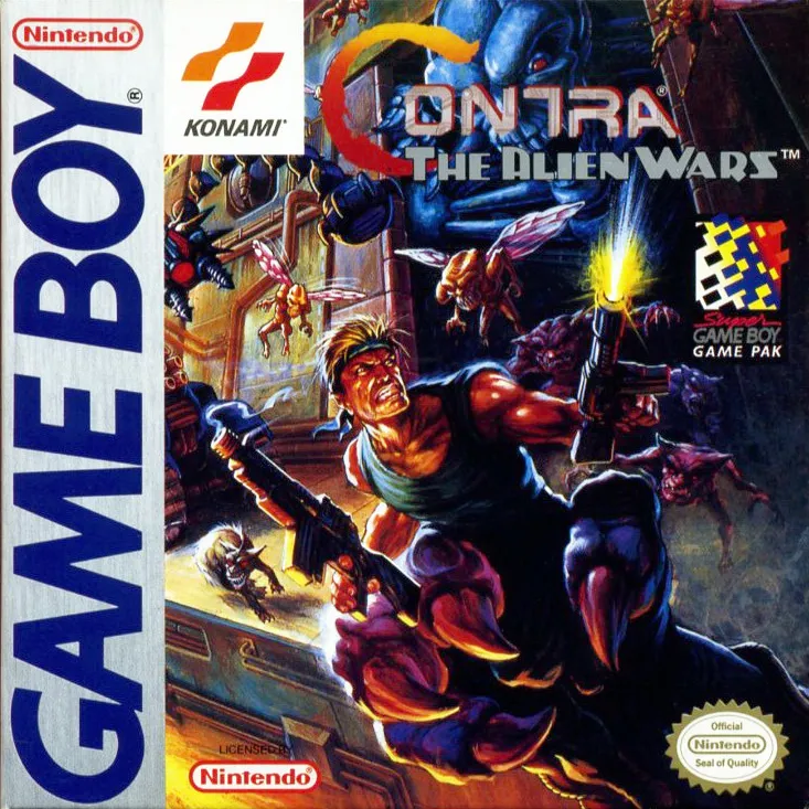 Contra: The Alien Wars box art