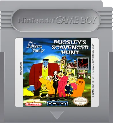 The Addams Family: Pugsley's Scavenger Hunt cart