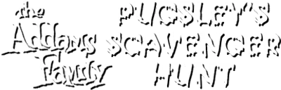 The Addams Family: Pugsley's Scavenger Hunt logo