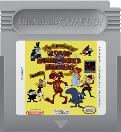 The Adventures of Rocky and Bullwinkle and Friends cart