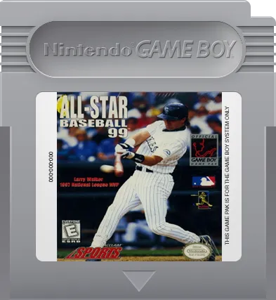 All-Star Baseball '99 cart