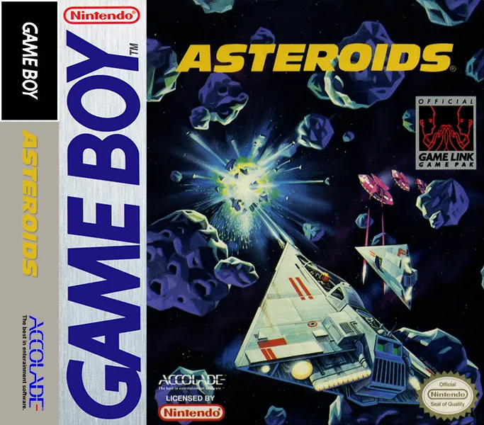 Asteroids box art