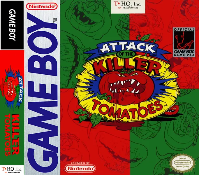 Attack of the Killer Tomatoes box art