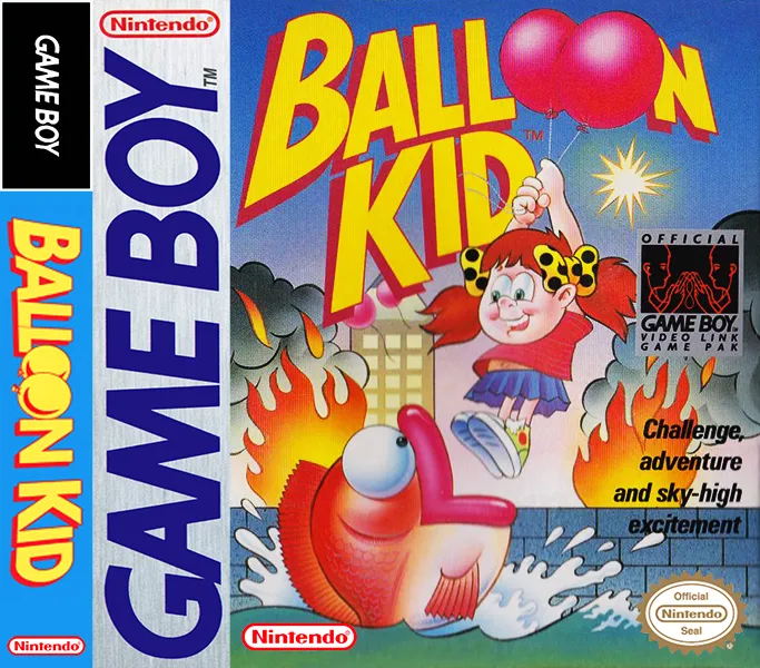 Balloon Kid box art