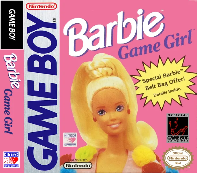 Barbie: Game Girl box art