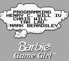 Barbie: Game Girl screenshot