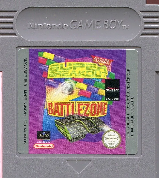 Arcade Classics: Super Breakout & Battlezone cart