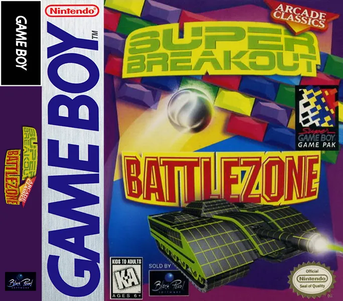 Arcade Classics: Super Breakout & Battlezone box art
