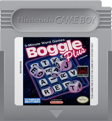 Boggle Plus cart