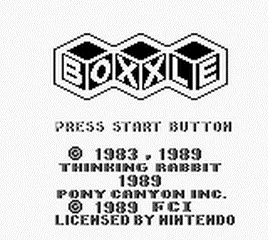 Boxxle screenshot