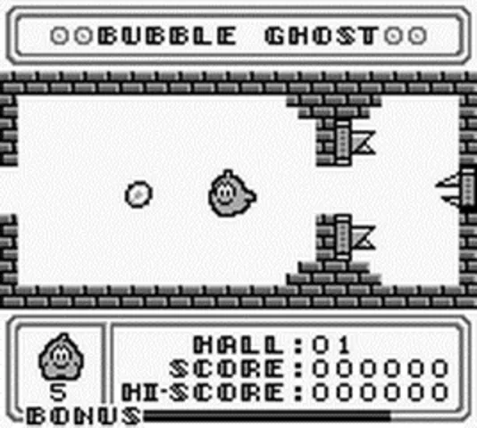 Backdrop artwork for Bubble Ghost