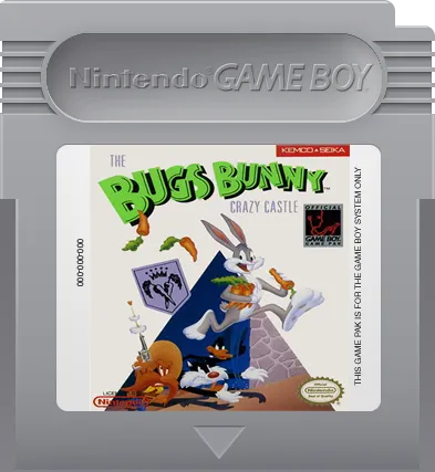 The Bugs Bunny Crazy Castle cart