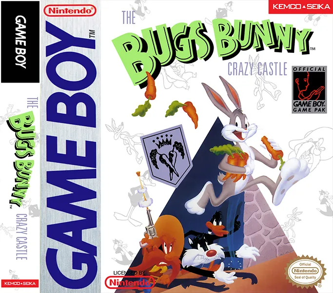 The Bugs Bunny Crazy Castle box art