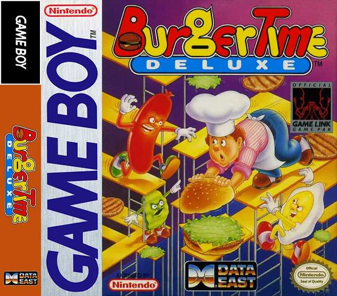 BurgerTime Deluxe box art