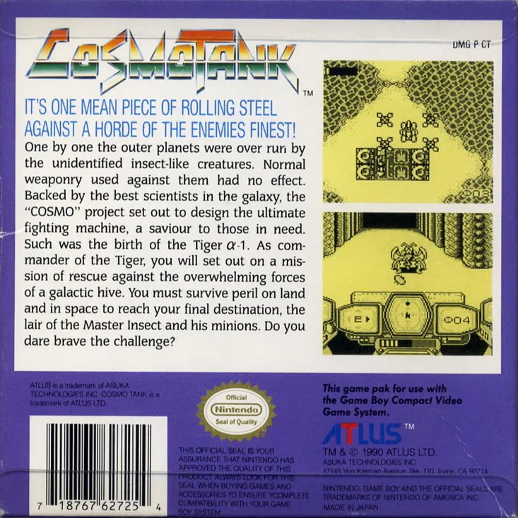 CosmoTank box back