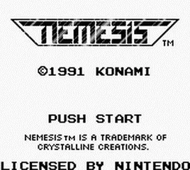 Nemesis screenshot
