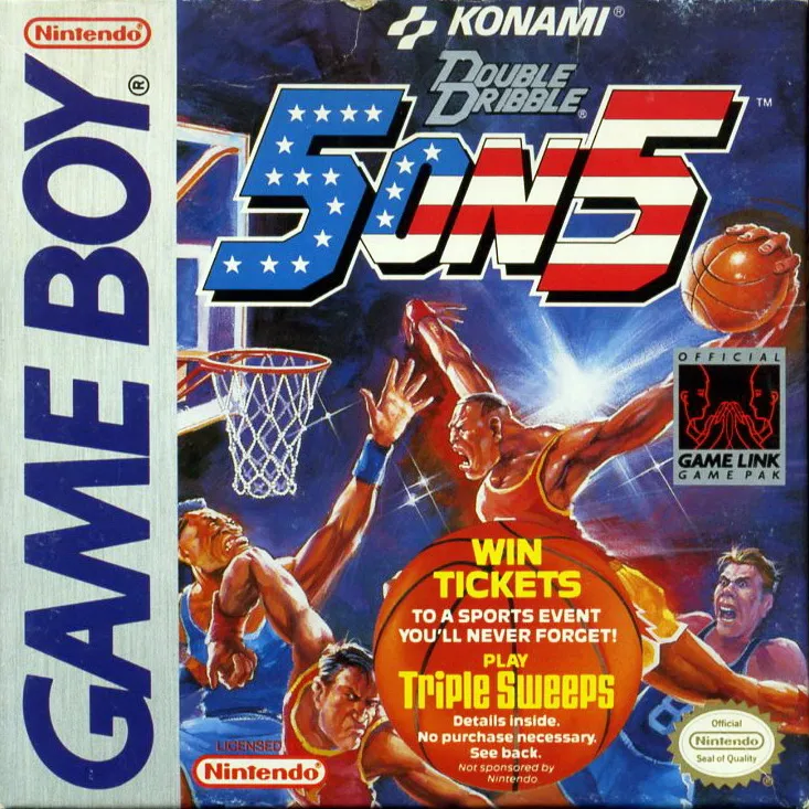 Double Dribble: 5 on 5 box art