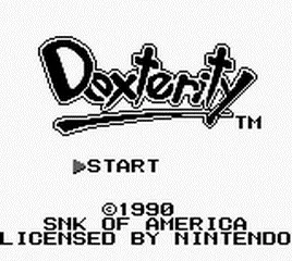 Dexterity screenshot