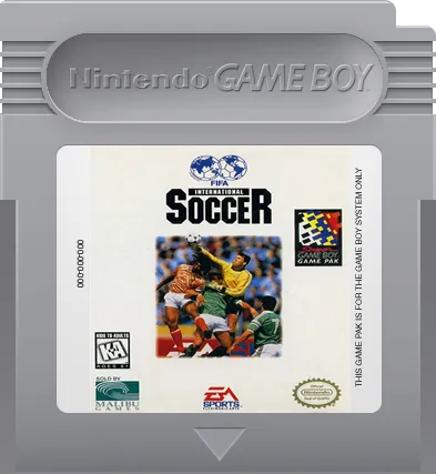 FIFA International Soccer cart