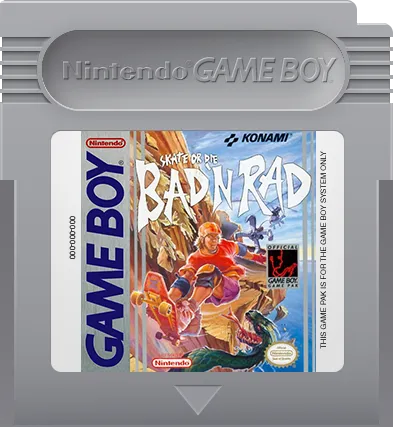 Skate or Die: Bad 'N Rad cart