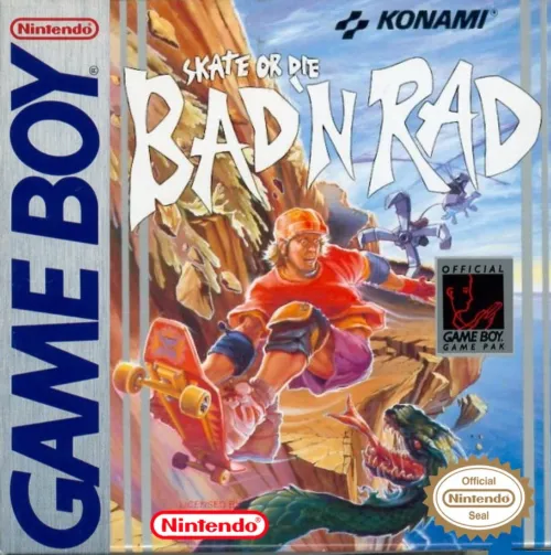 Skate or Die: Bad 'N Rad box art