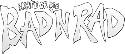 Skate or Die: Bad 'N Rad logo