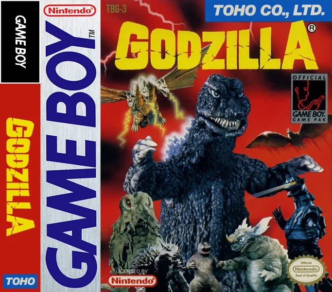 Godzilla box art