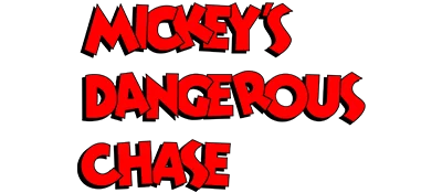 Mickey's Dangerous Chase logo