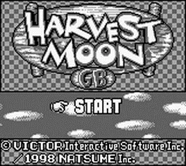 Harvest Moon GB screenshot
