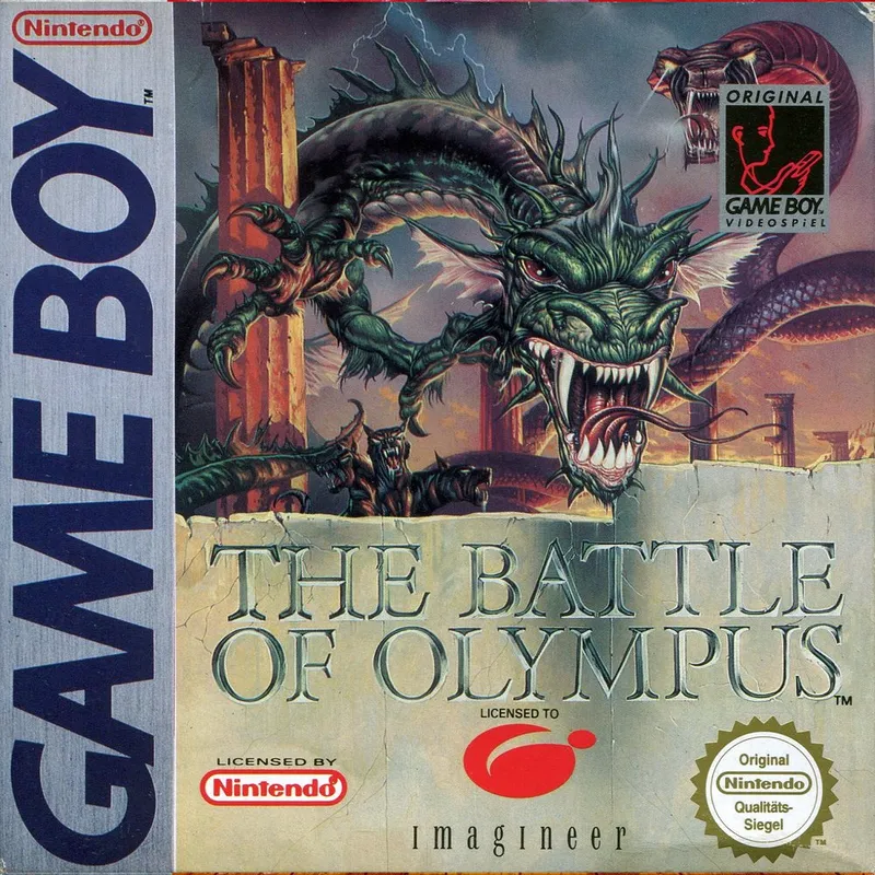 The Battle of Olympus box art