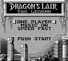 Backdrop artwork for Dragon's Lair: The Legend