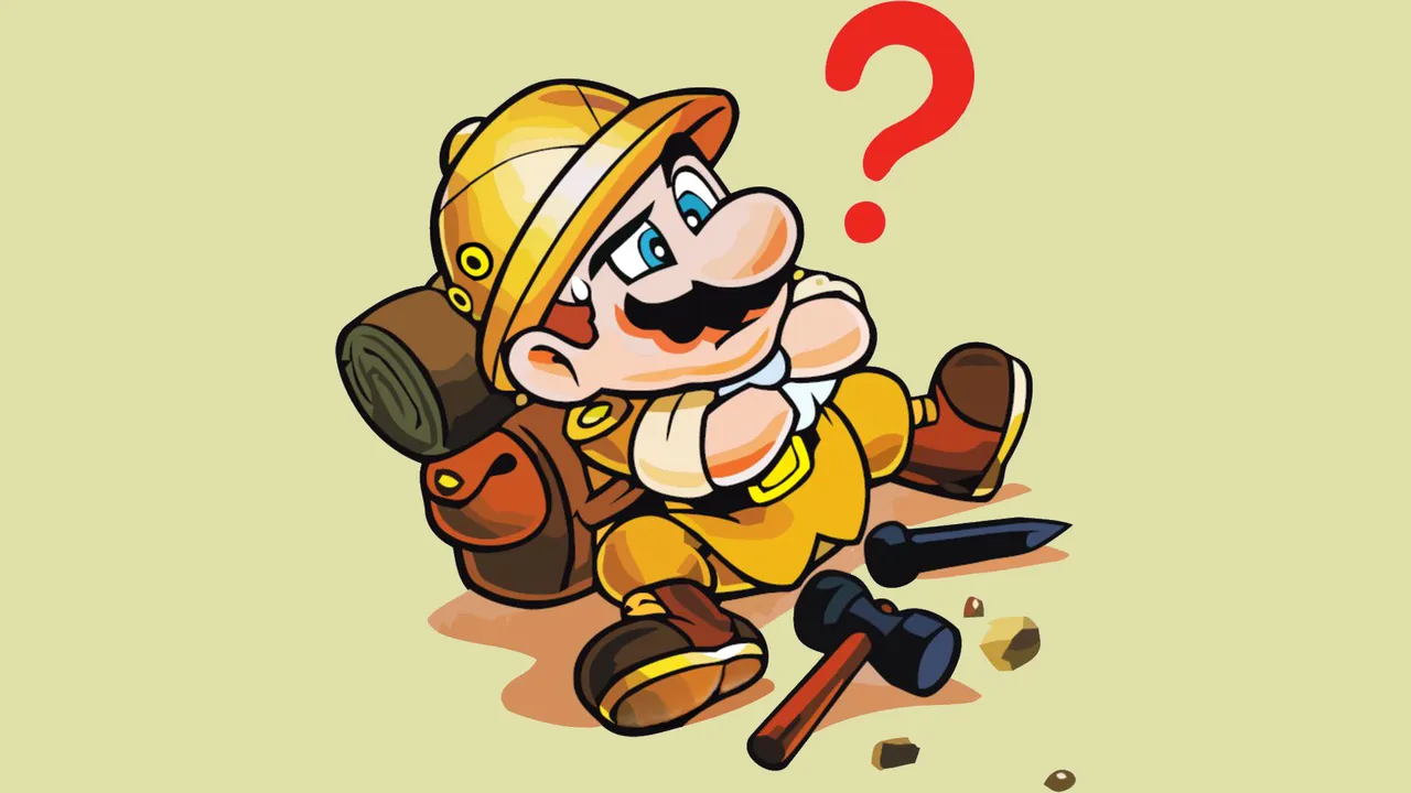 Backdrop artwork for Mario's Picross