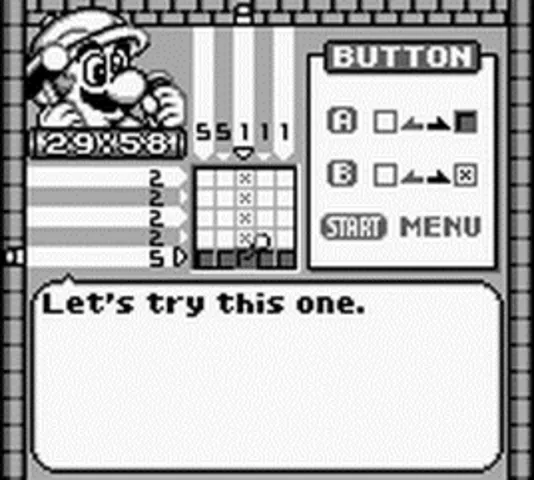 Mario's Picross screenshot
