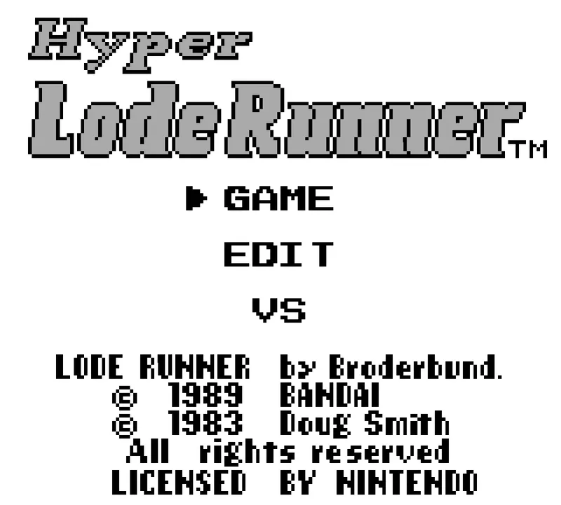 Hyper Lode Runner screenshot
