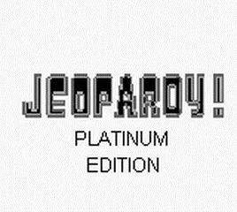 Jeopardy! Platinum Edition screenshot