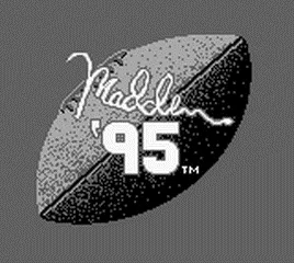 Madden 95 screenshot
