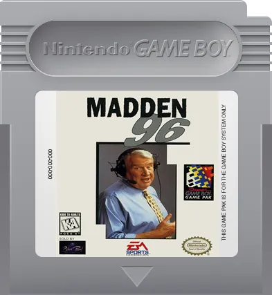 Madden 96 cart