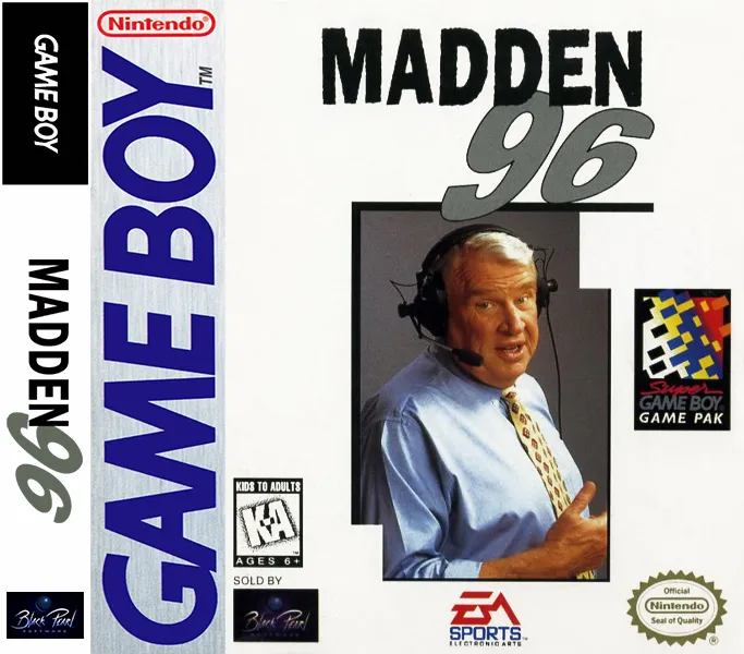 Madden 96 box art