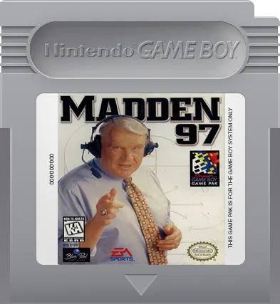 Madden 97 cart