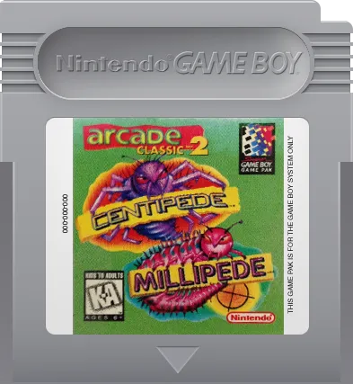 Arcade Classic 2: Centipede/Millipede cart