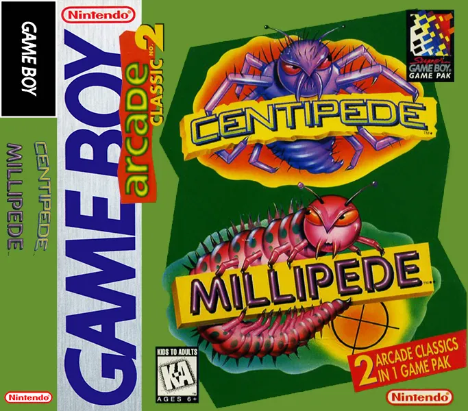 Arcade Classic 2: Centipede/Millipede box art