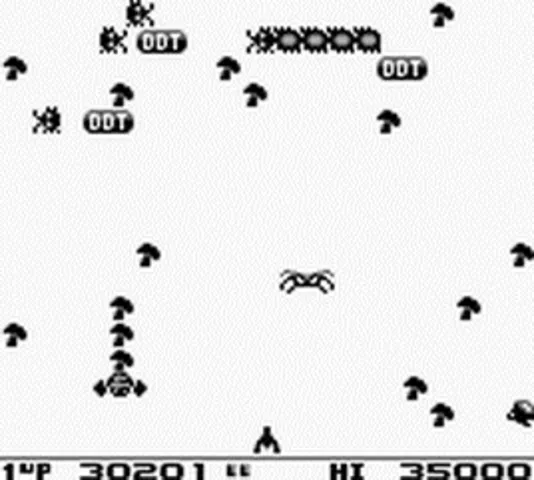 Backdrop artwork for Arcade Classic 2: Centipede/Millipede