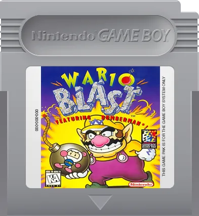 Wario Blast: Featuring Bomberman! cart