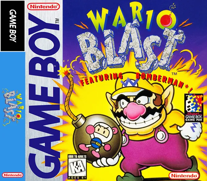 Wario Blast: Featuring Bomberman! box art