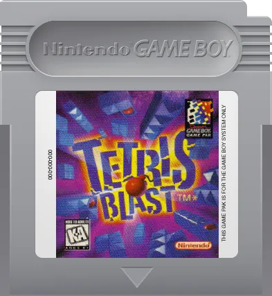 Tetris Blast cart