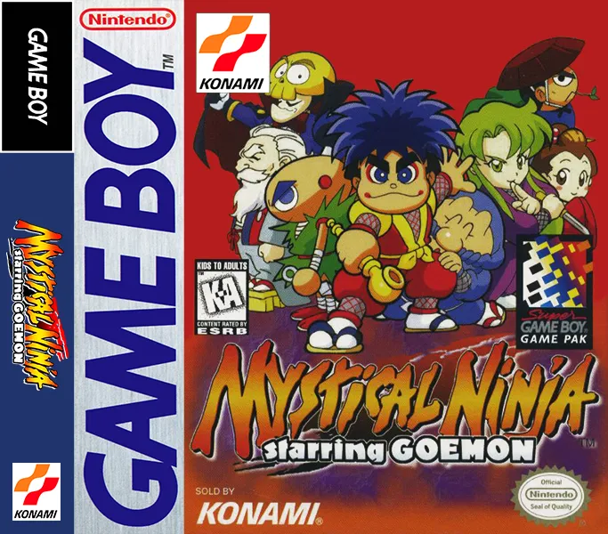 Mystical Ninja: Starring Goemon box art