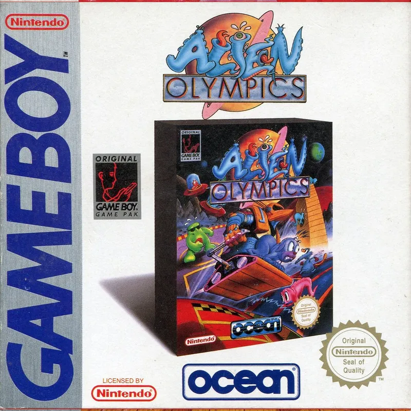 Alien Olympics box art